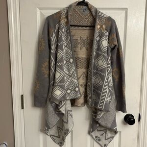 Open Front Cardigan